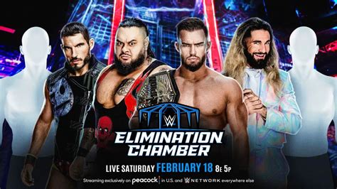 elimination chamber|elimination chamber full match.